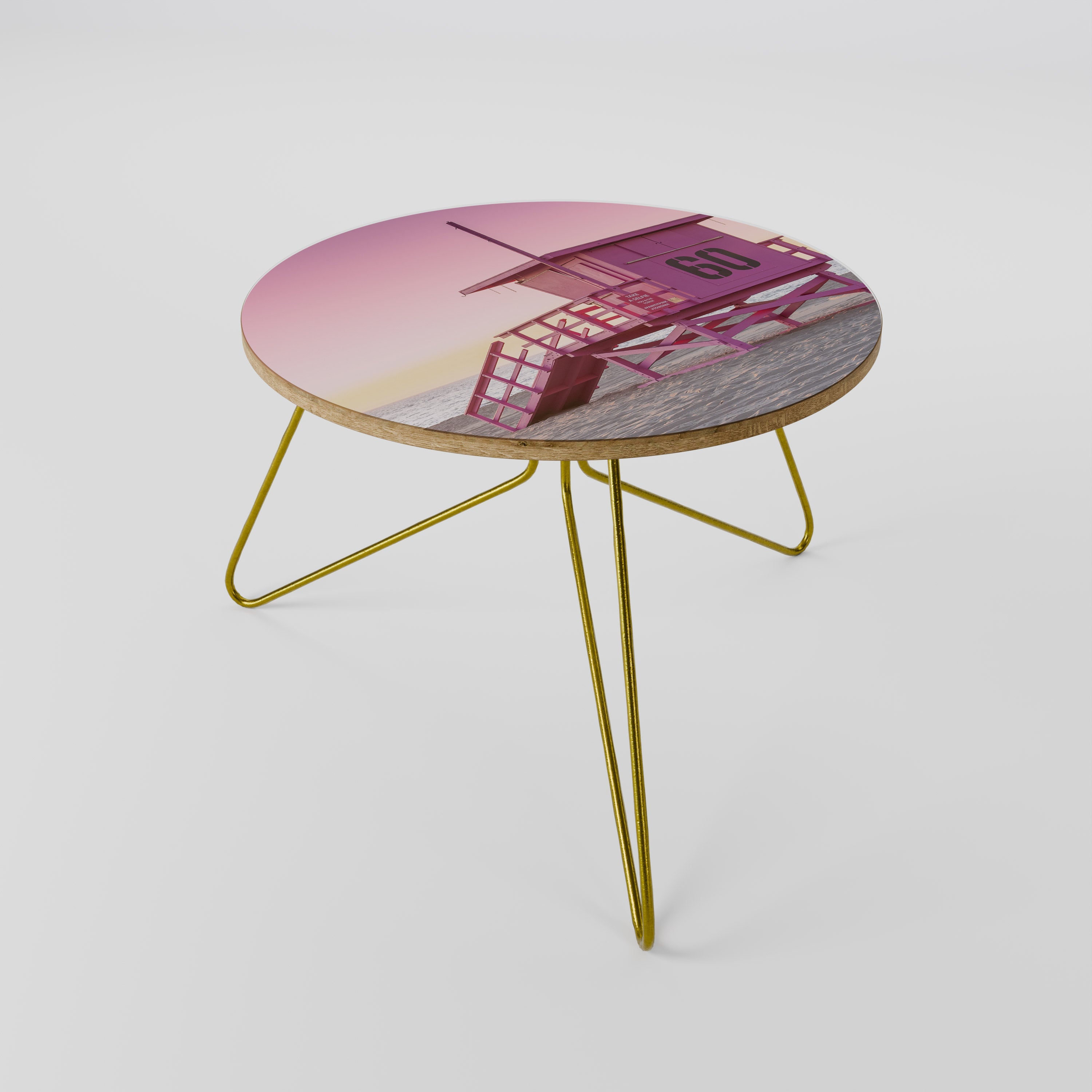 PINK PARADISE WATCH Mesa de Centro 60