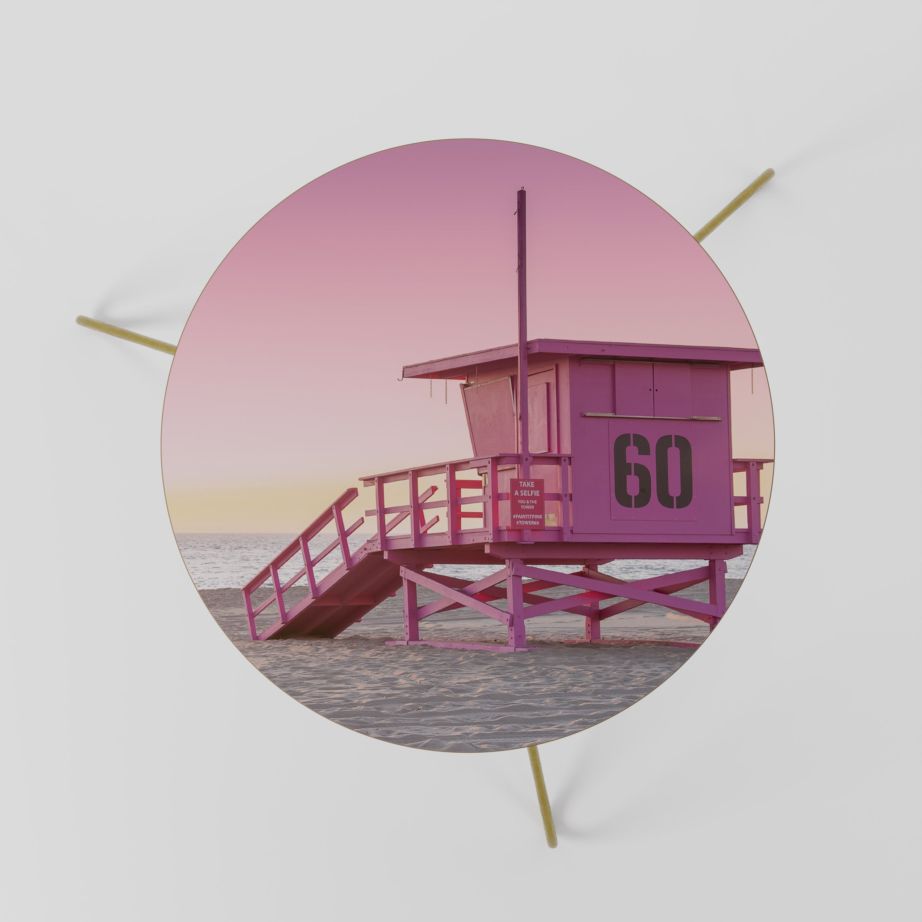 PINK PARADISE WATCH Coffee Table 60