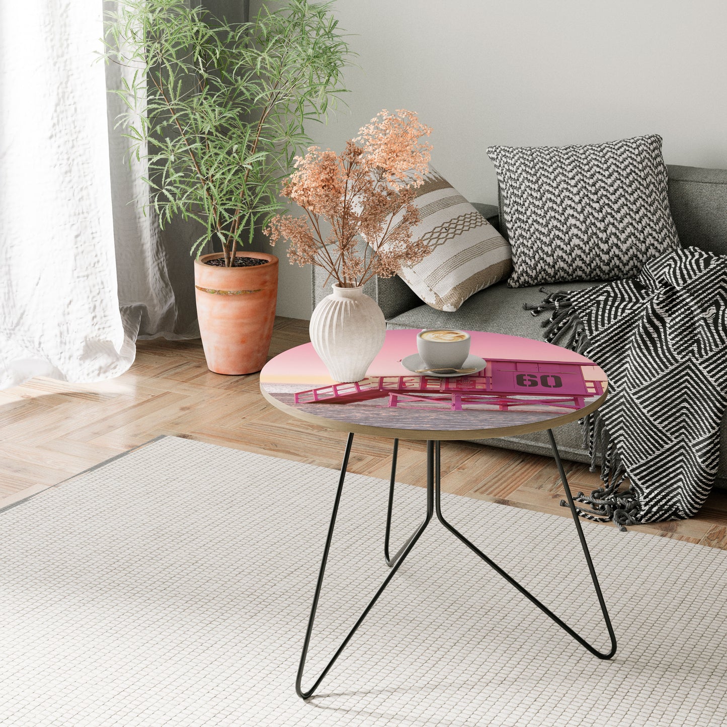 PINK PARADISE WATCH Coffee Table