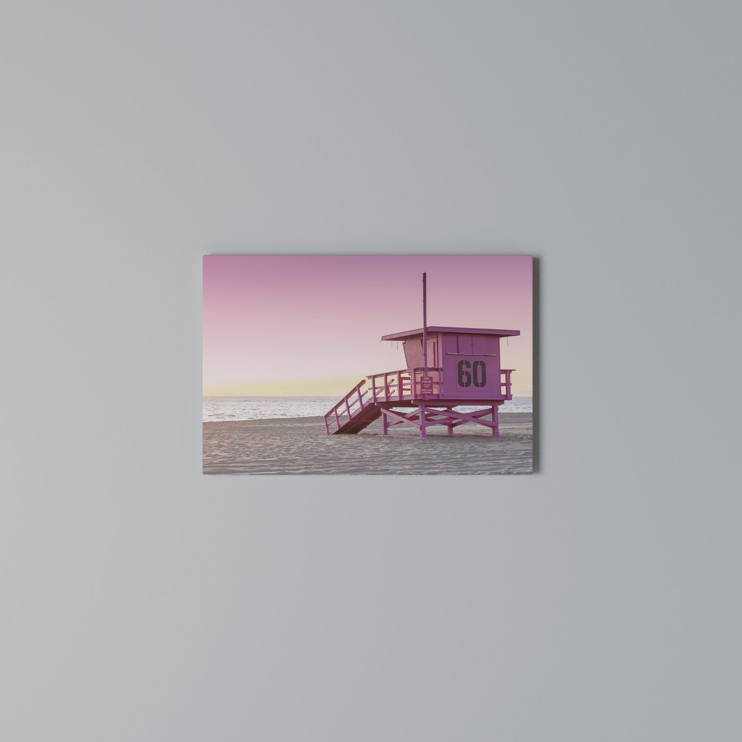 PINK PARADISE WATCH Horizontal Canvas Print