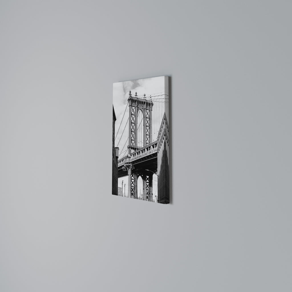 BRIDGE OF TIME Vertical Canvas Print