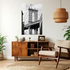 BRIDGE OF TIME Poster Vertical Autocolante