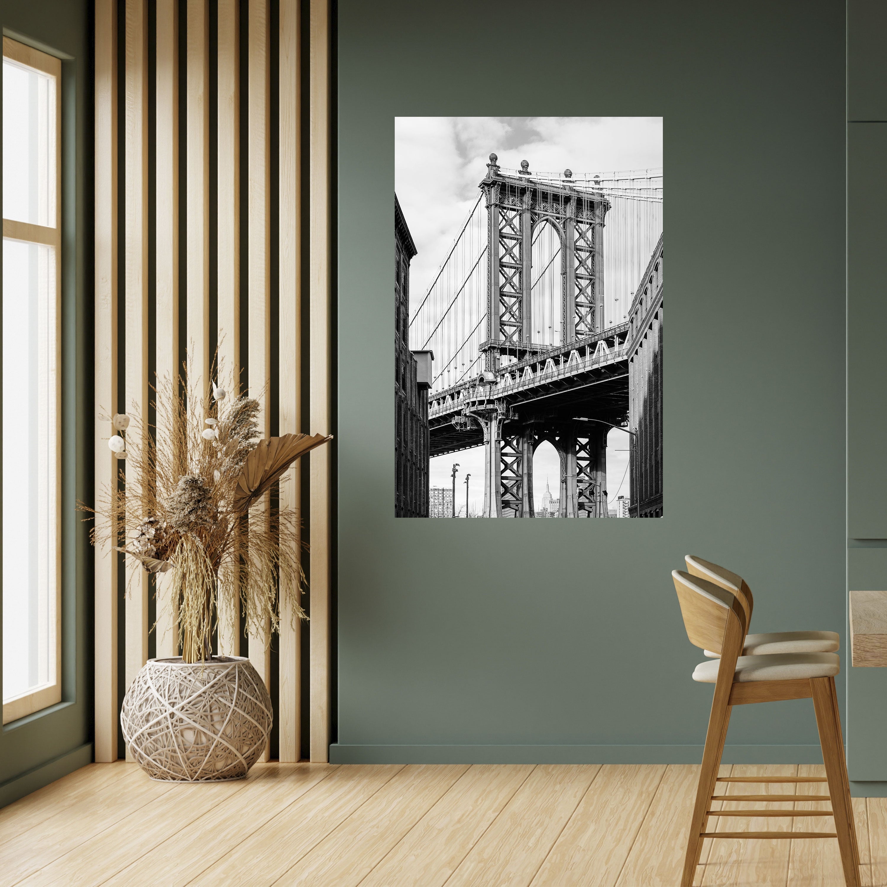 BRIDGE OF TIME Poster Vertical Autocolante