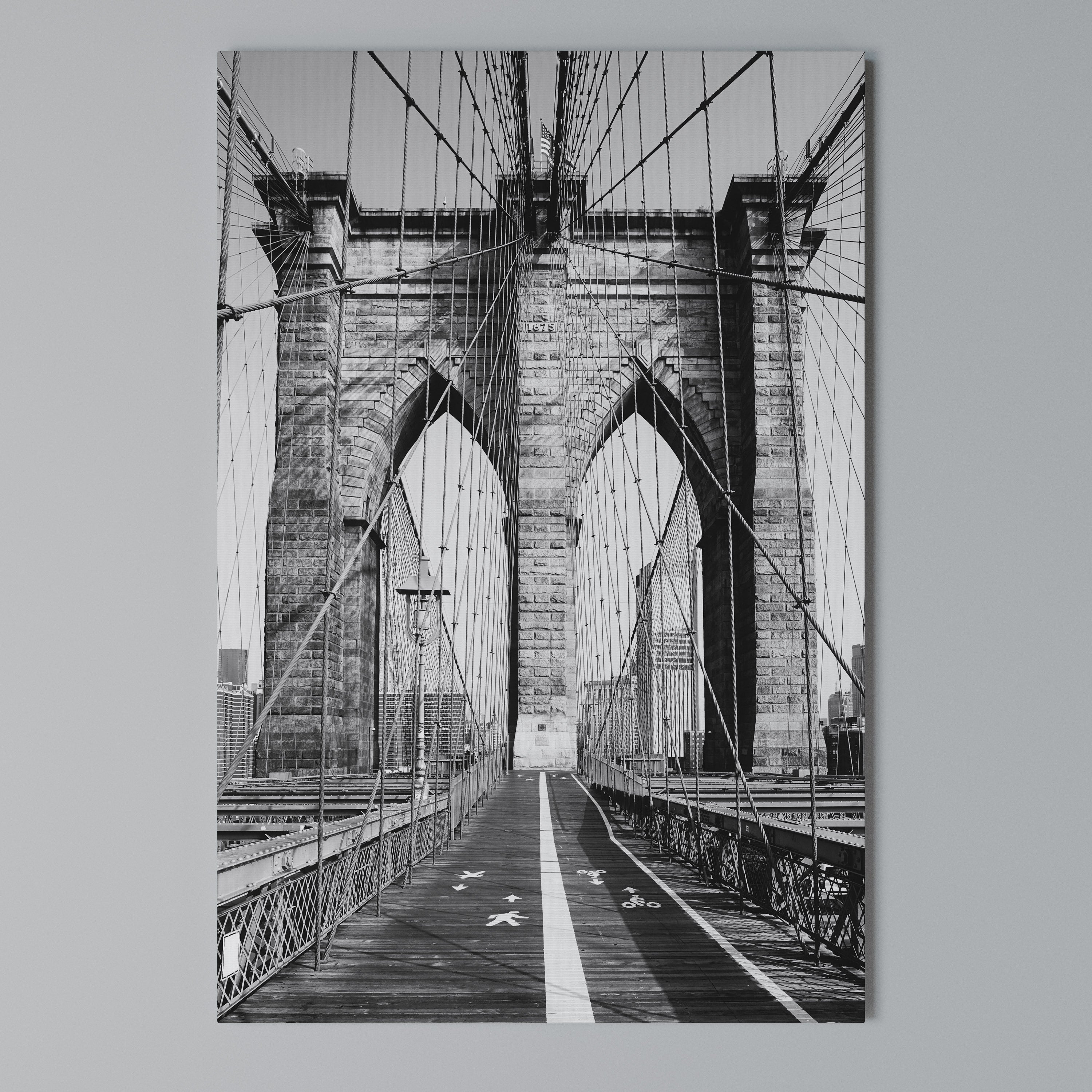 STRINGS OF HISTORY Quadro em tela vertical
