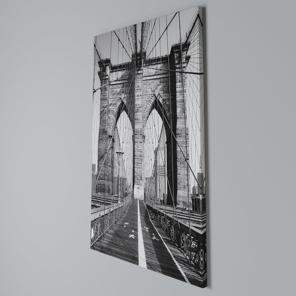 STRINGS OF HISTORY Vertical Canvas Print