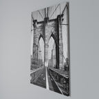 STRINGS OF HISTORY Vertical Canvas Print