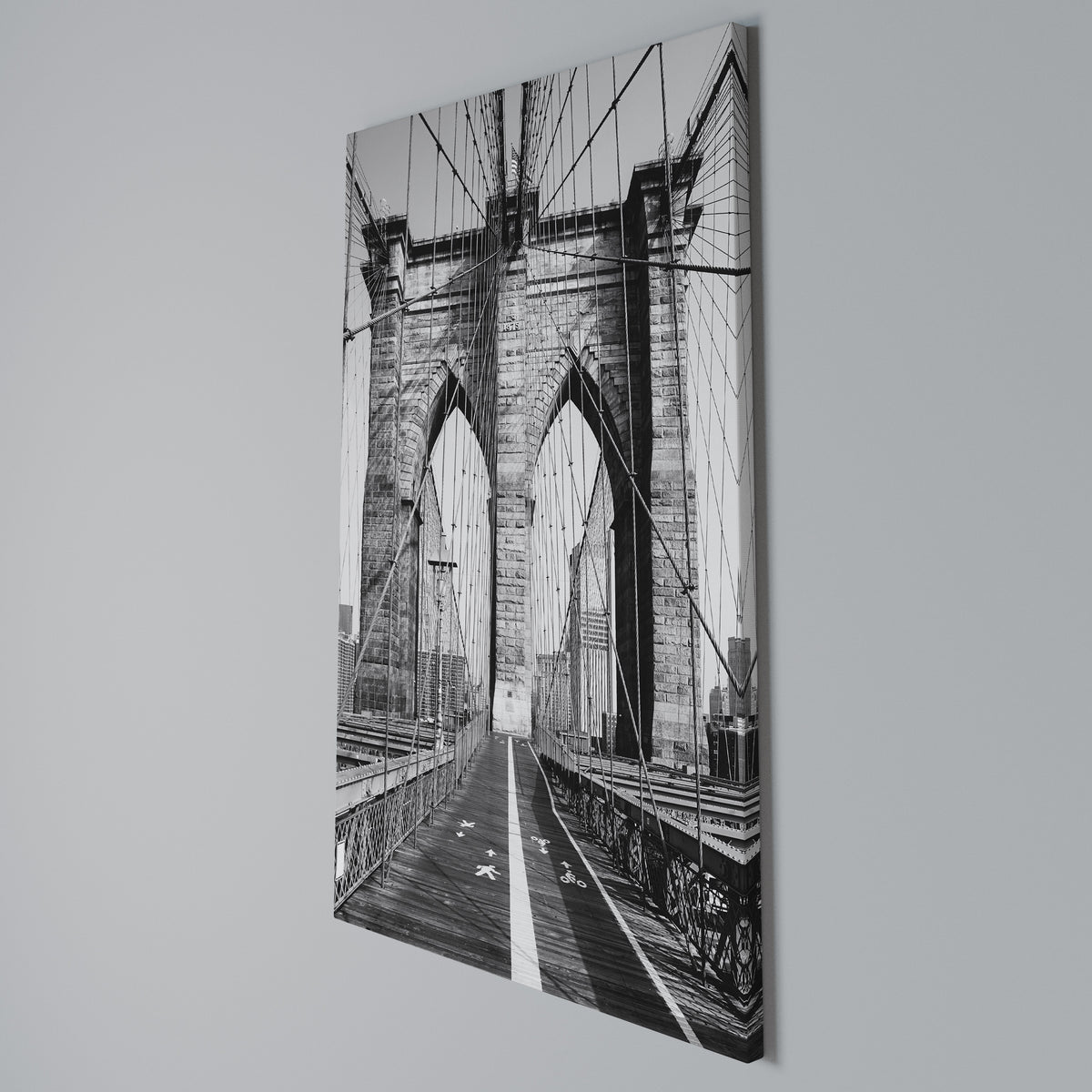 STRINGS OF HISTORY Quadro em tela vertical