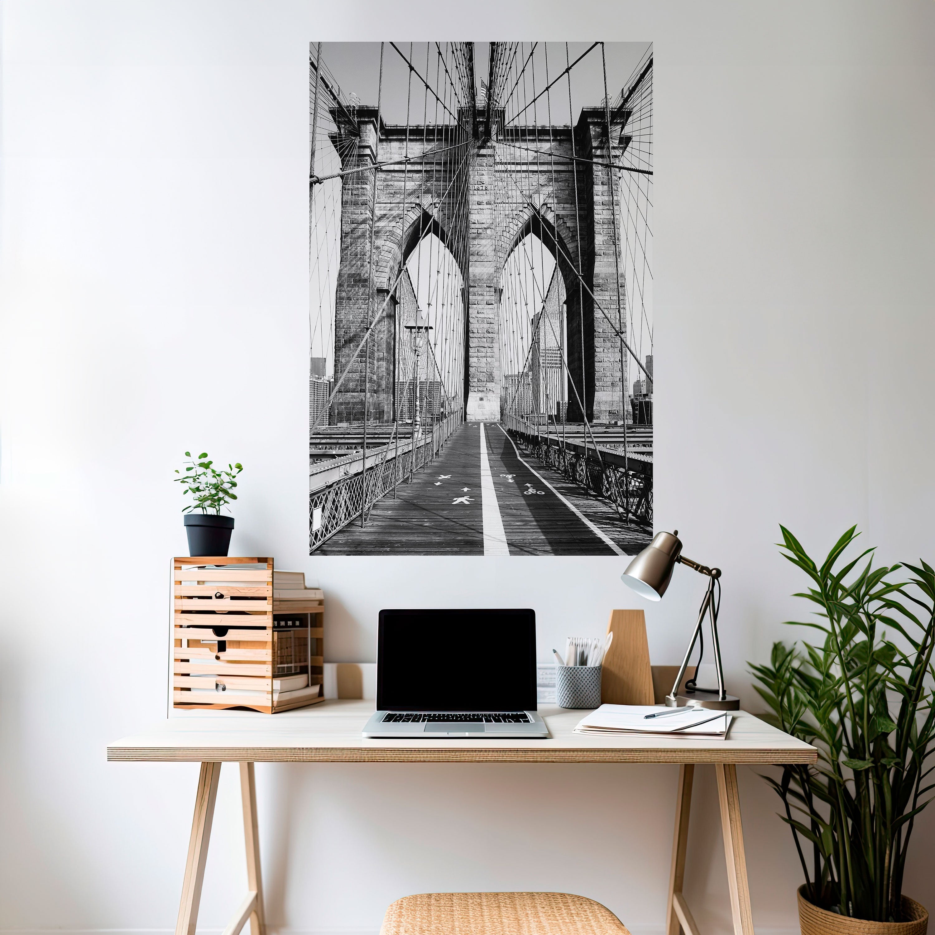 STRINGS OF HISTORY Poster Vertical Autocolante