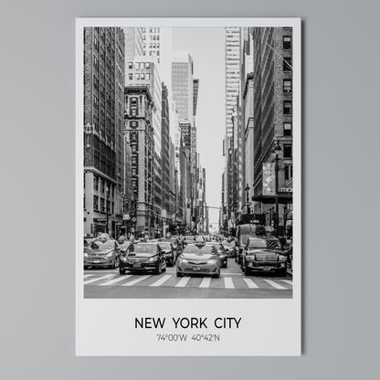 TIMELESS NEW YORK VIBES Vertical Canvas Print
