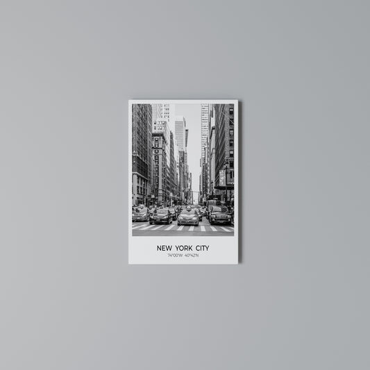 TIMELESS NEW YORK VIBES Vertical Canvas Print