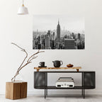 EMPIRE STATE BUILDING Peel and Stick Horizontal Poster