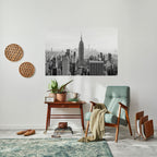EMPIRE STATE BUILDING Peel and Stick Horizontal Poster