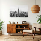 EMPIRE STATE BUILDING Peel and Stick Horizontal Poster