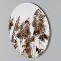 DANCE OF REEDS Round Wall Art
