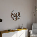 DANCE OF REEDS Quadro Redondo Decorativo