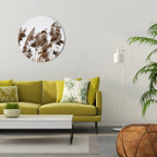 DANCE OF REEDS Quadro Redondo Decorativo