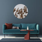 DANCE OF REEDS Quadro Redondo Decorativo
