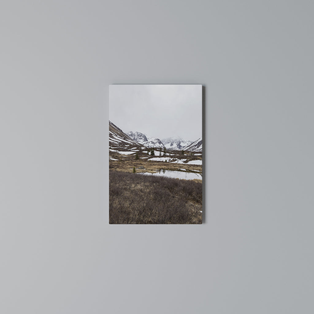 ECHOES OF WINTER Quadro em tela vertical