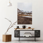 ECHOES OF WINTER Peel and Stick Vertical Poster