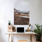 ECHOES OF WINTER Peel and Stick Vertical Poster