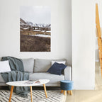 ECHOES OF WINTER Peel and Stick Vertical Poster