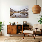 SNOW-KISSED REFLECTIONS Poster Horizontal Autocolante