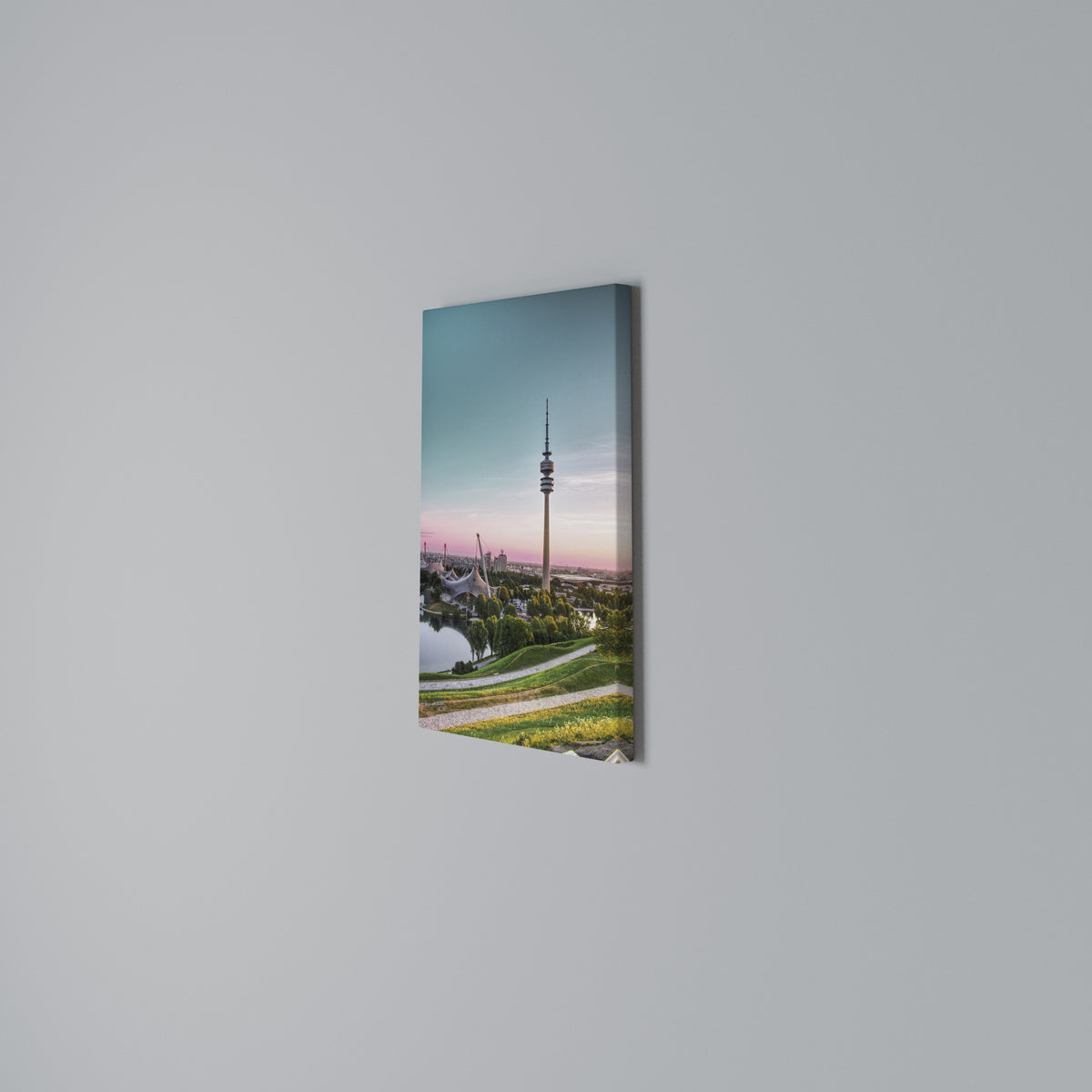 TOWERING DREAMSCAPE Quadro em tela vertical