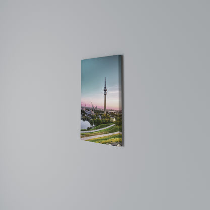 TOWERING DREAMSCAPE Quadro em tela vertical