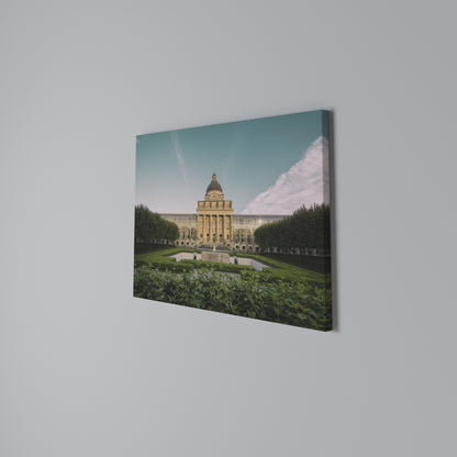 TRANQUIL PALACE VIEW Horizontal Canvas Print