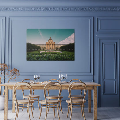TRANQUIL PALACE VIEW Horizontal Canvas Print