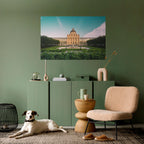 TRANQUIL PALACE VIEW Poster Horizontal Autocolante