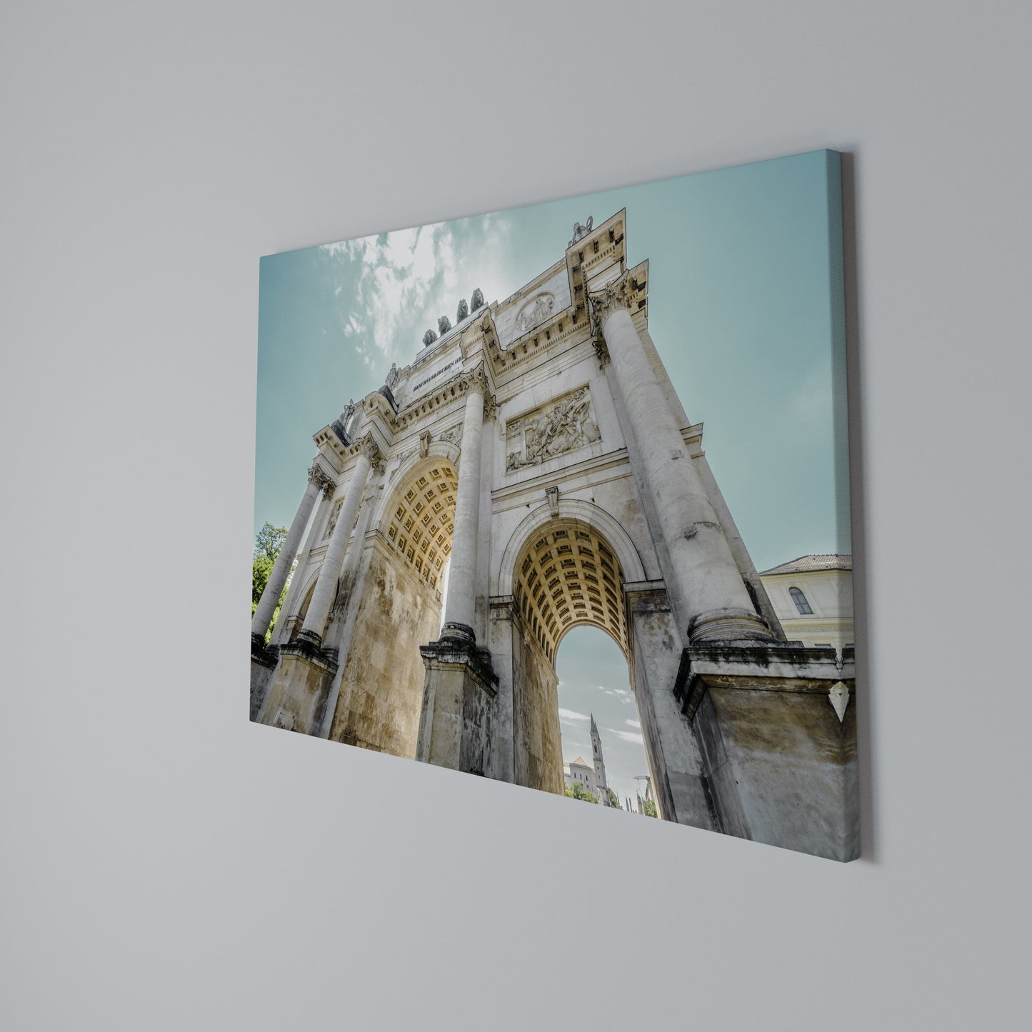 ARCHITECTURAL ELEGANCE Horizontal Canvas Print