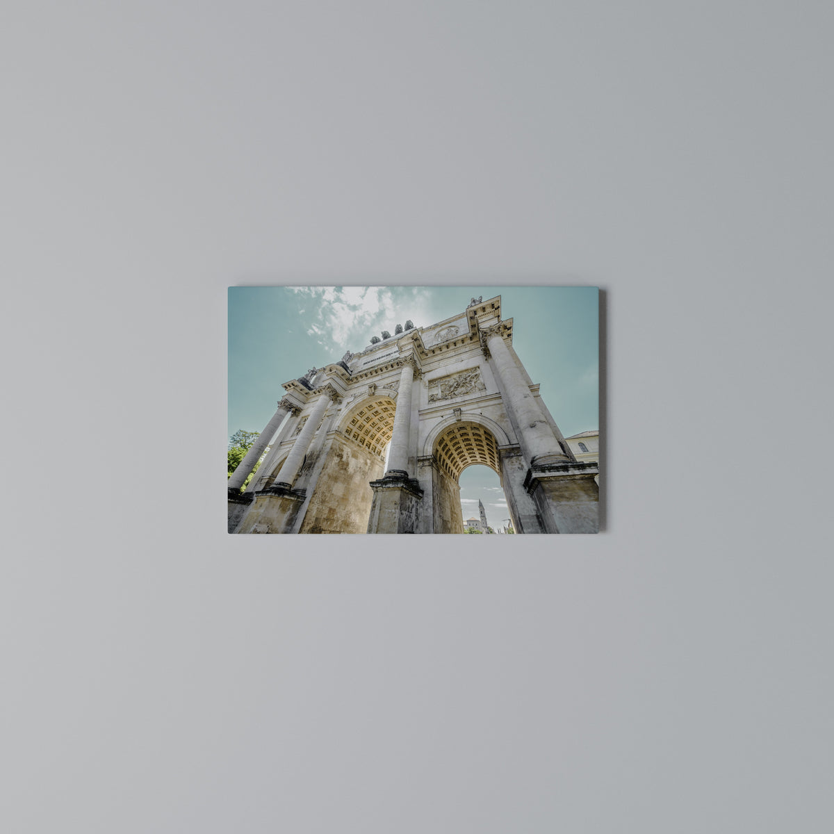 ARCHITECTURAL ELEGANCE Horizontal Canvas Print