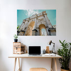 ARCHITECTURAL ELEGANCE Peel and Stick Horizontal Poster