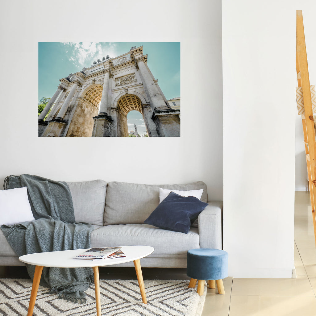 ARCHITECTURAL ELEGANCE Peel and Stick Horizontal Poster