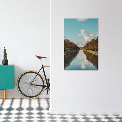 HARMONY IN STILLNESS Quadro em tela vertical