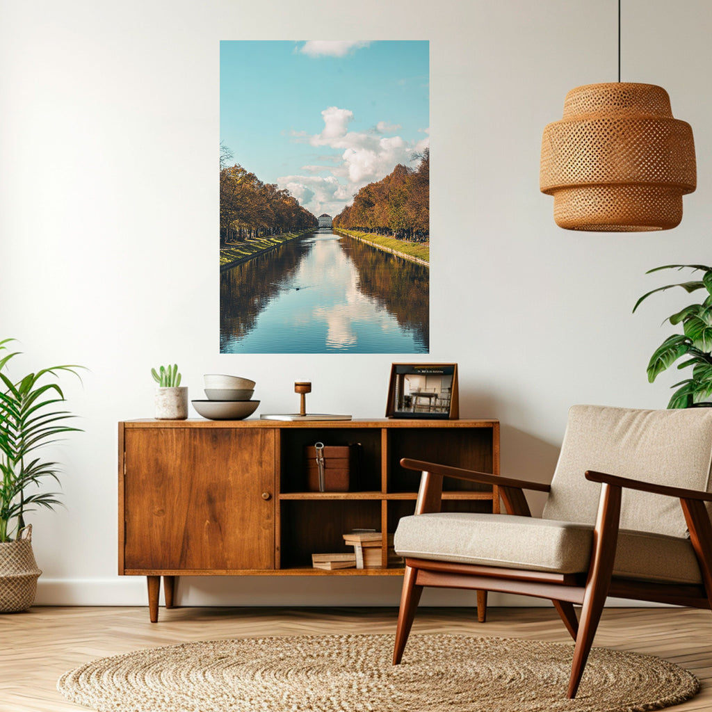 HARMONY IN STILLNESS Peel and Stick Vertical Poster