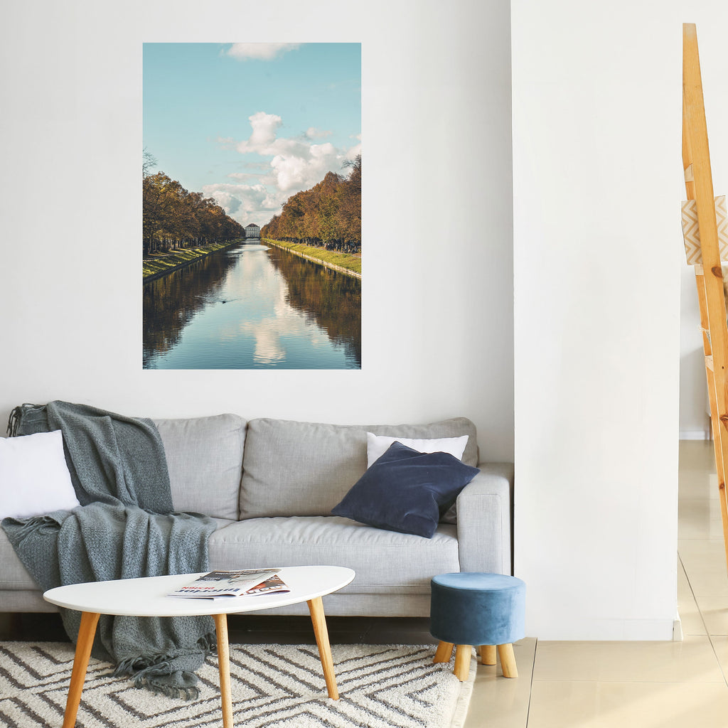 HARMONY IN STILLNESS Peel and Stick Vertical Poster