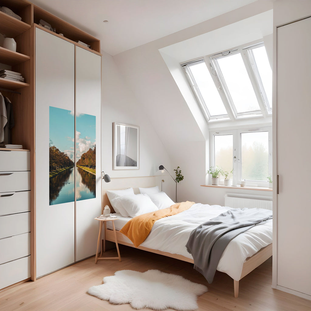 HARMONY IN STILLNESS Peel and Stick Vertical Poster