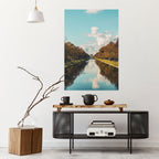 HARMONY IN STILLNESS Peel and Stick Vertical Poster