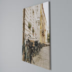 URBAN CYCLE HAVEN Vertical Canvas Print
