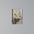 URBAN CYCLE HAVEN Vertical Canvas Print