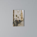 URBAN CYCLE HAVEN Vertical Canvas Print