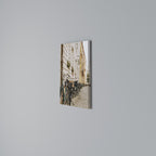 URBAN CYCLE HAVEN Vertical Canvas Print