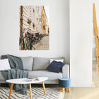 URBAN CYCLE HAVEN Poster Vertical Autocolante