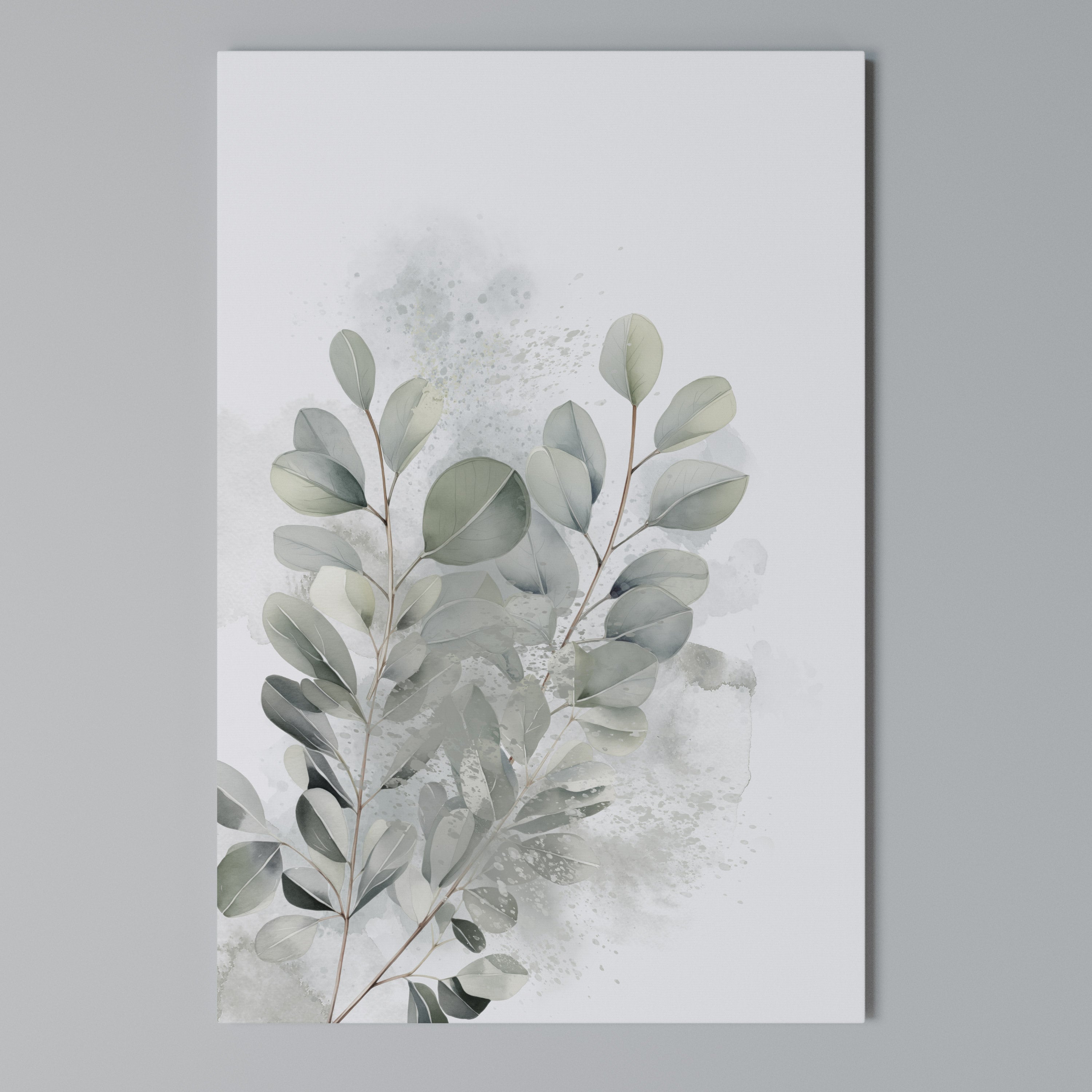 DELIGHTFUL EUCALYPTUS Quadro em tela vertical