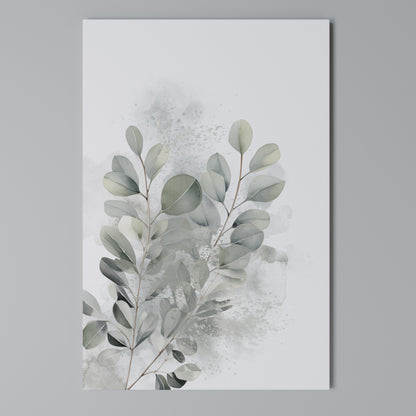 DELIGHTFUL EUCALYPTUS Quadro em tela vertical