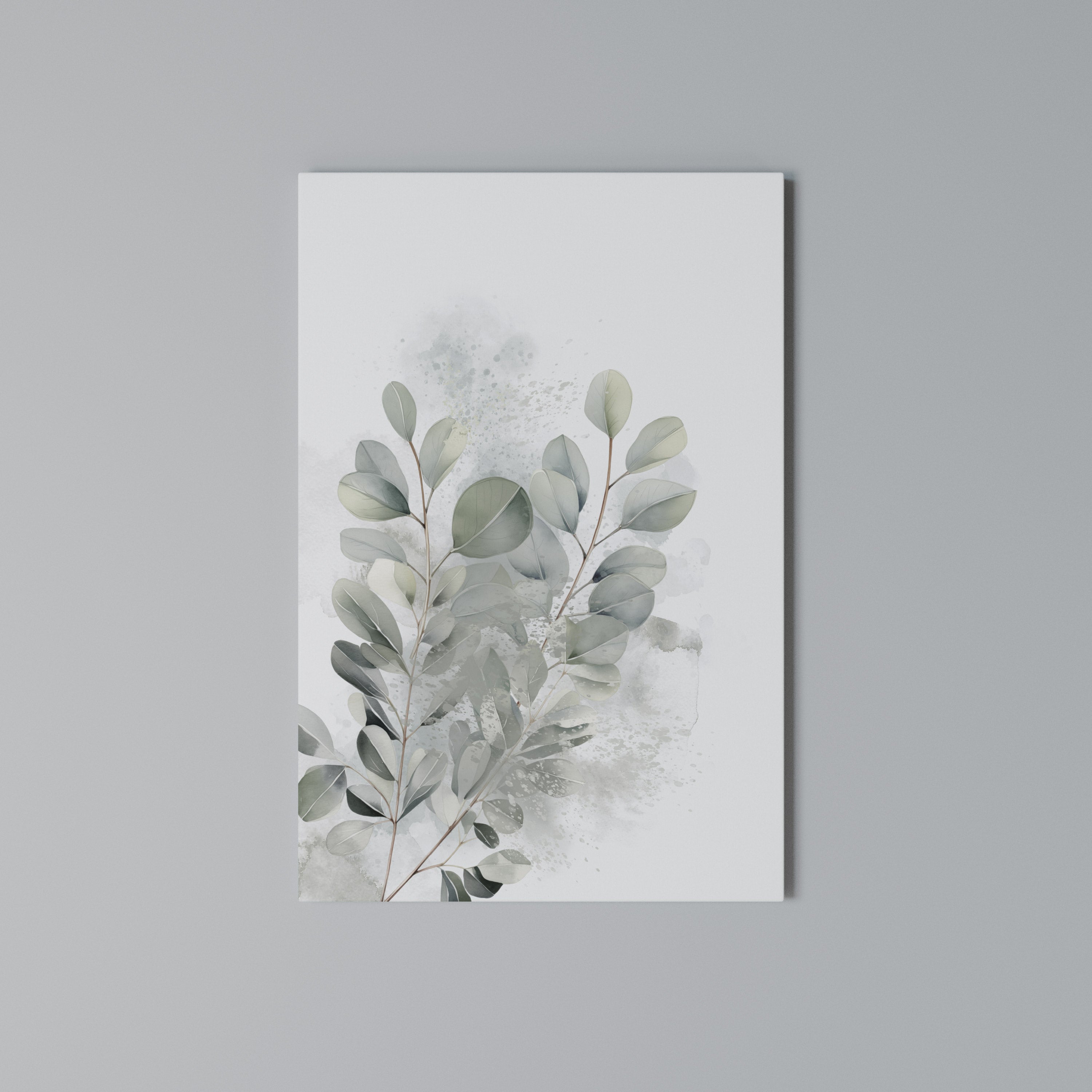 DELIGHTFUL EUCALYPTUS Quadro em tela vertical