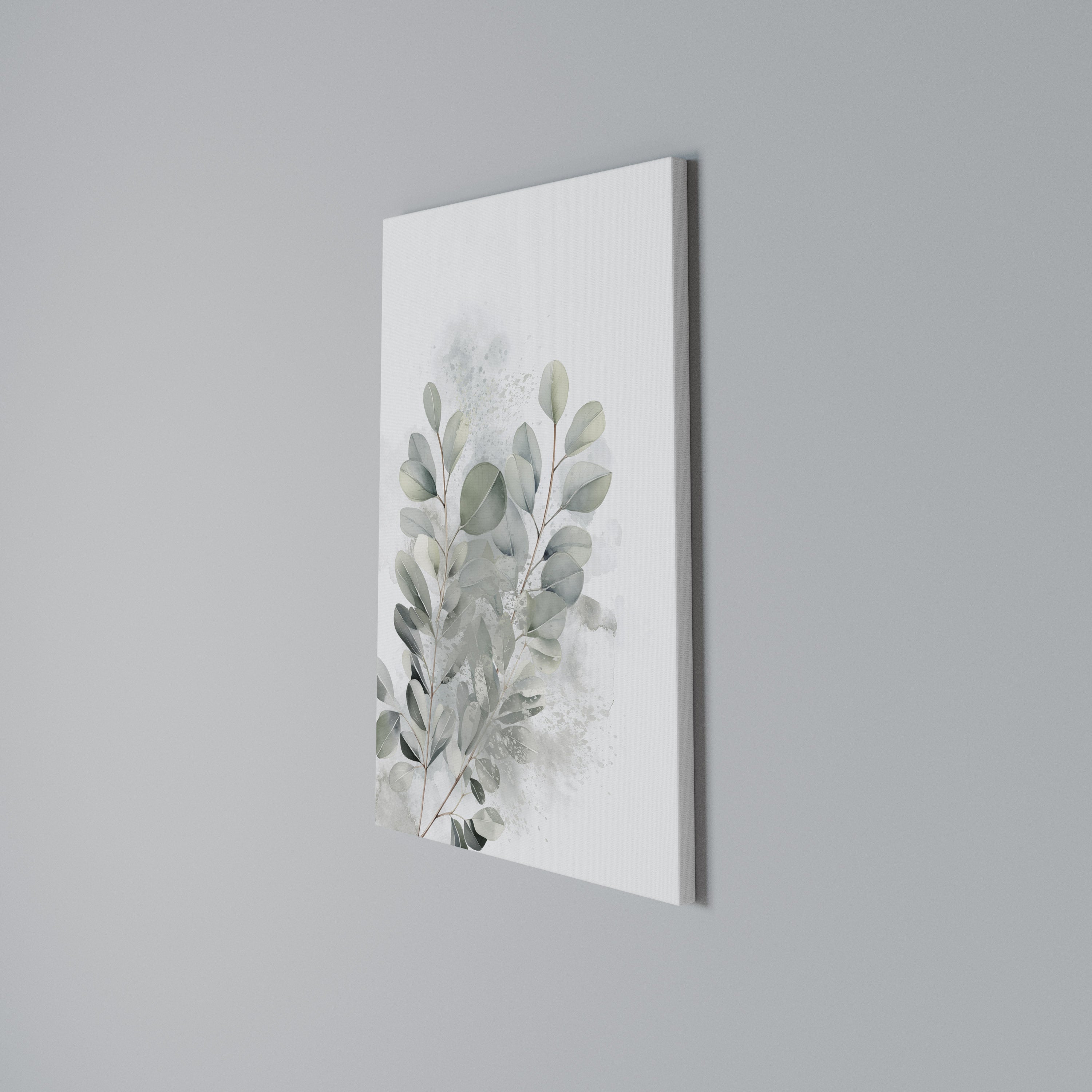 DELIGHTFUL EUCALYPTUS Quadro em tela vertical