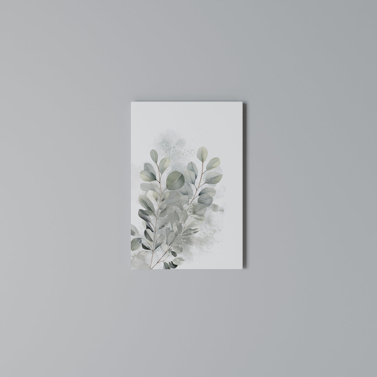 DELIGHTFUL EUCALYPTUS Quadro em tela vertical